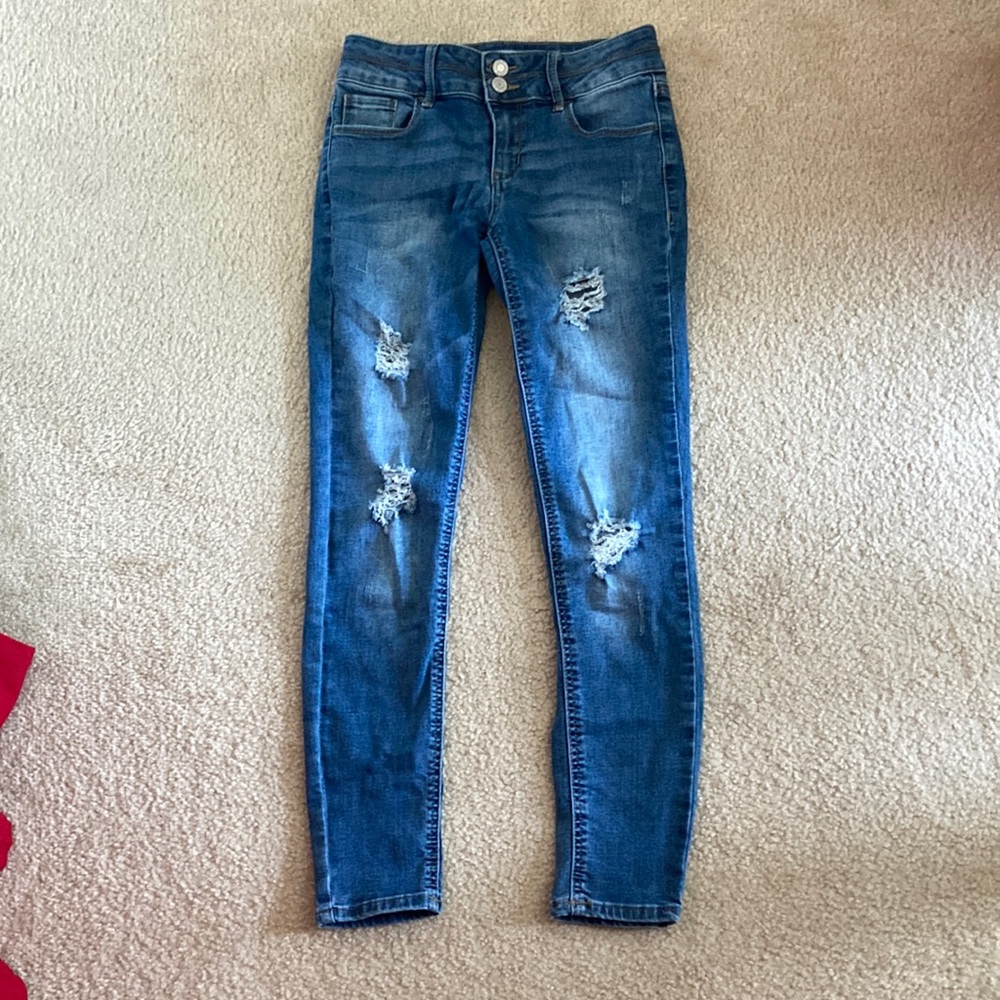 Size 12 Girls Ripped Jeans